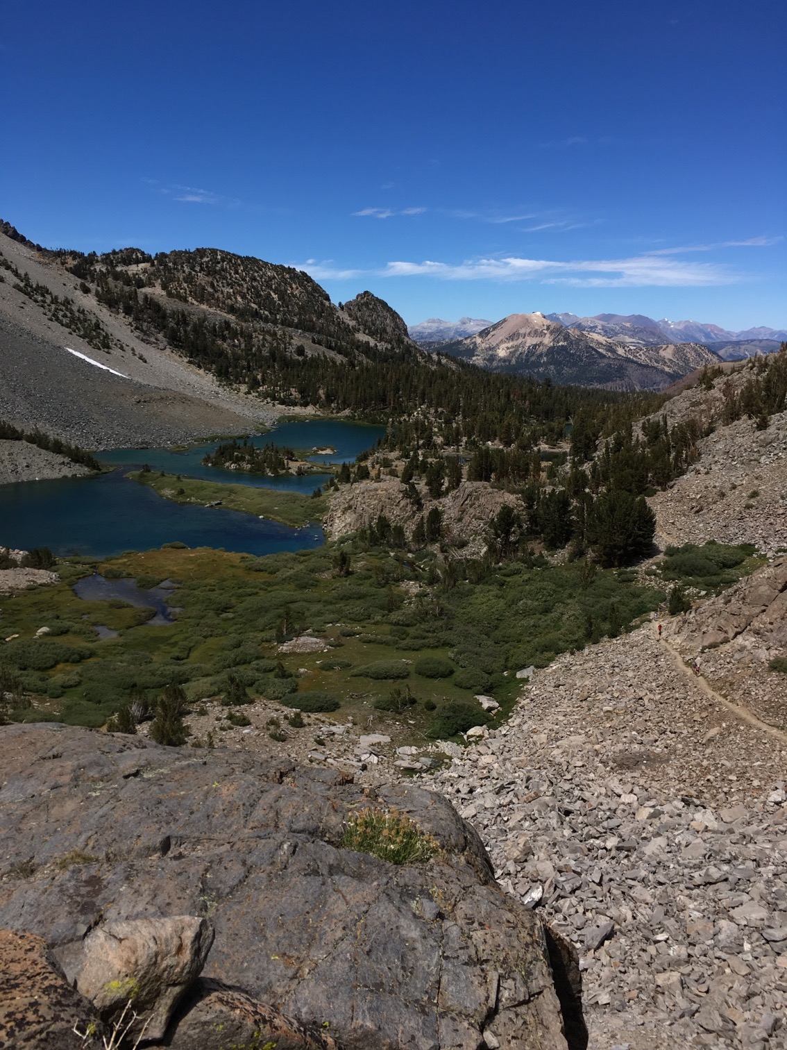Descent from Duck Lake Pass
